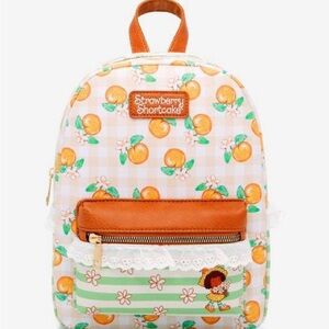 Kids Backpack - Orange and Green